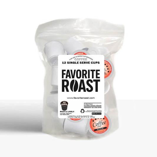 12 Pack Single Serve Coffee Capsules